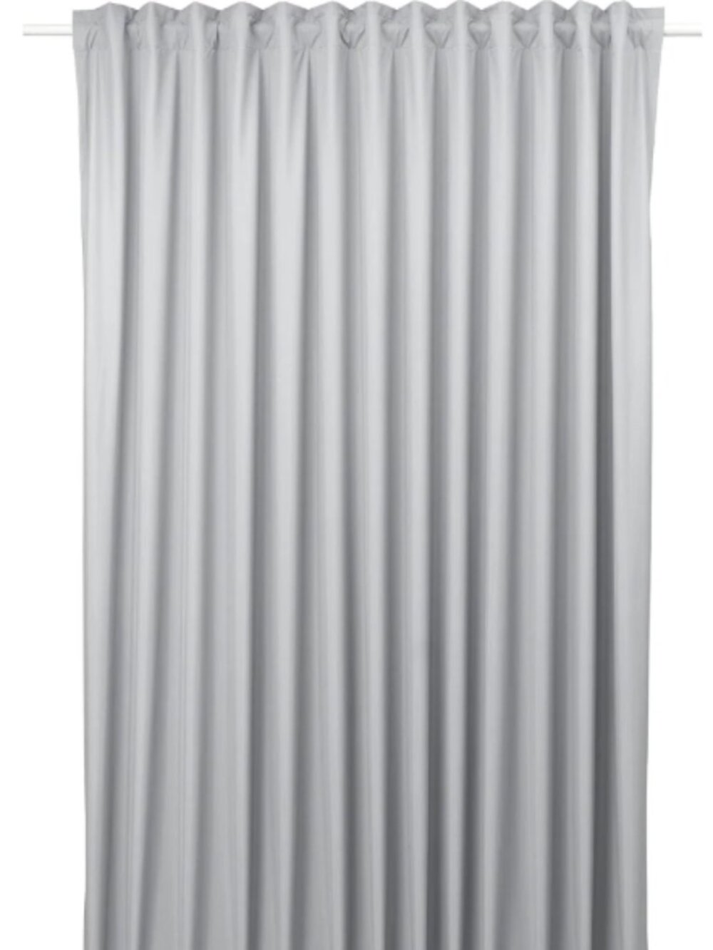 BENGTA 206.021.37 Block-out curtain, 1 piece, beige/with heading tape, 83x98 "